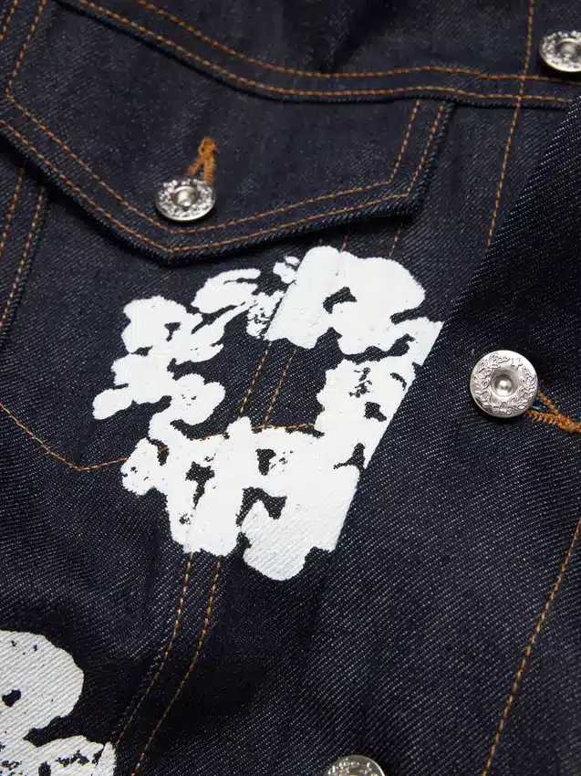 Cotton Wreath-Denimjacka med selvedge - Bild 4
