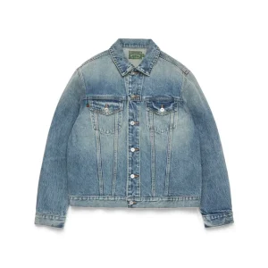 Denimjacka, ljus tvätt