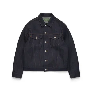 Denimjacka med selvedge