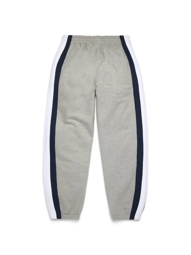 DT Stripe-joggingbyxor med öppen nederkant, grå - Bild 3