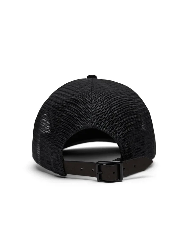 DT Trucker-keps med stämpelmönster, svart - Bild 3