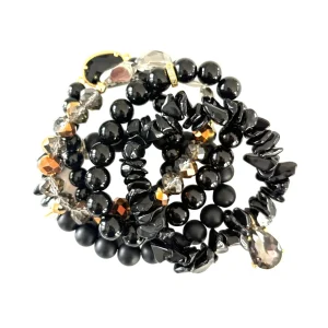 ELASTISK ARMBAND SVART
