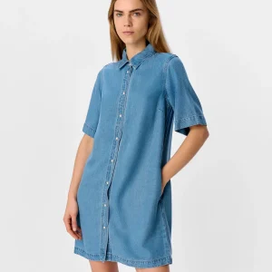 FRAME DRESS MEDIUM BLUE