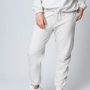 Best Sale Pierre Robert Mjukisbyxor Ekologisk Bomull Light Grey Melange