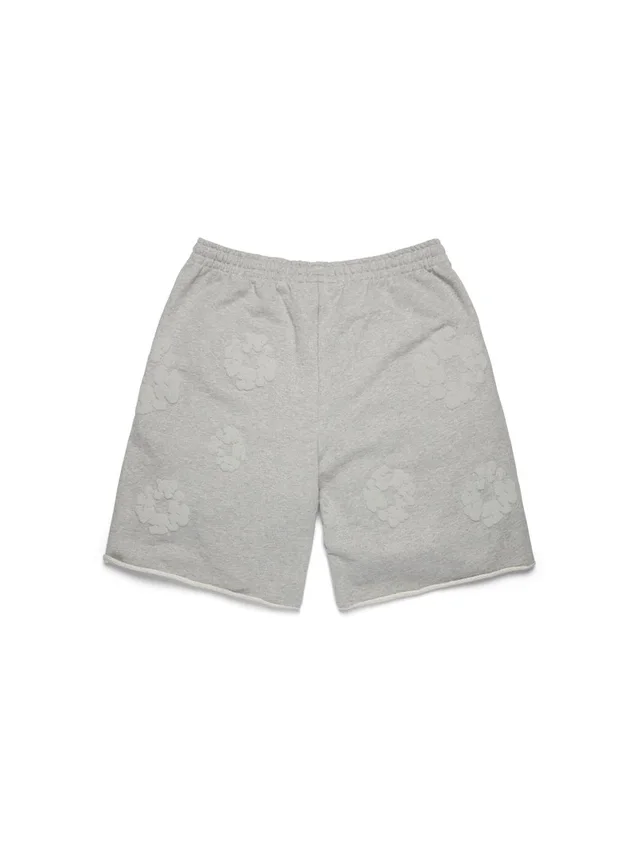 Mono Cotton Wreath-sweatshorts, grå - Bild 3