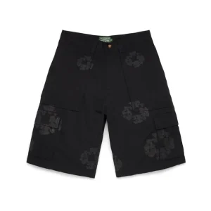 Mono Wreath Cargo-shorts, svarta