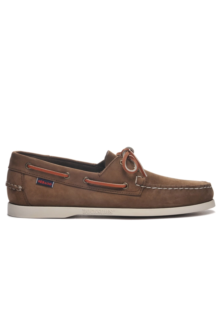 Sebago Docksides Portland Nubuck – DK Brown - Bild 2