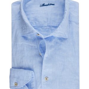 Stenströms Slimline Linneskjorta – Light Blue