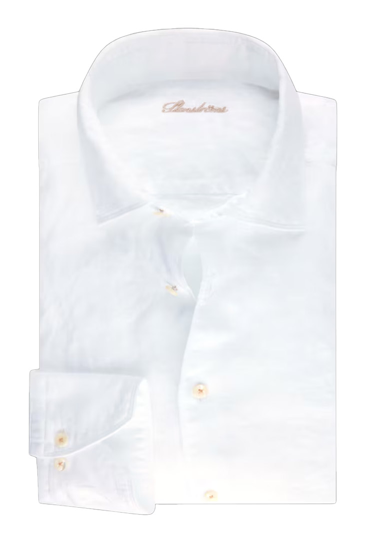 Stenströms Slimline Linneskjorta – Vit