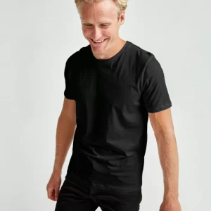 Online Pierre Robert T-Shirt Ekologisk Bomull Black