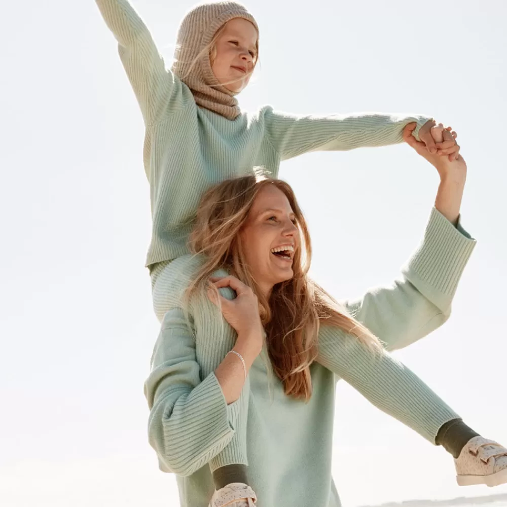 Fashion Pierre Robert Ullbyxor Barn Aqua Grey - Bild 8