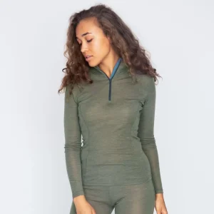 Fashion Pierre Robert Understall Troja I Merinoull Dam Khaki